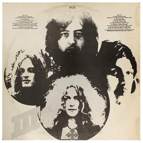 LP <br>Led Zeppelin III <br>Greece (A0125) - Image 2