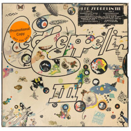 LP <br>Led Zeppelin III <br>USA (SD 7201) Promo #1