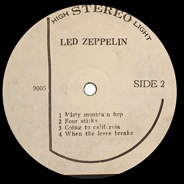 LP <br>Led Zeppelin IV <br>South Korea (9005) #1 - Image 4