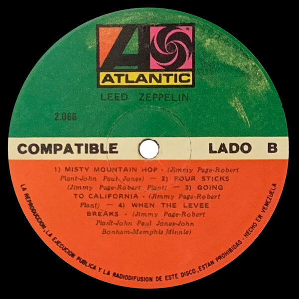 LP <br>Led Zeppelin IV <br>Venezuela (2066) - Image 4
