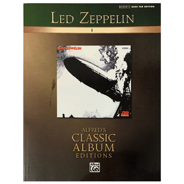 Songbook <br>Led Zeppelin I, Authentic Bass Edition (USA)