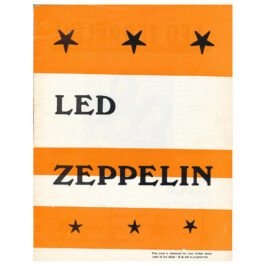 Program <br>1969-1970 <br>UK Tour