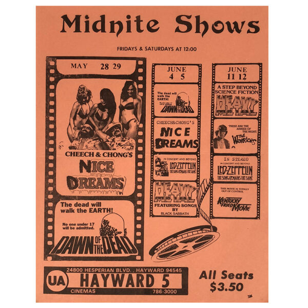 TSRTS (1983) <br>Advertisement, Midnight Movie (USA) - Image 2