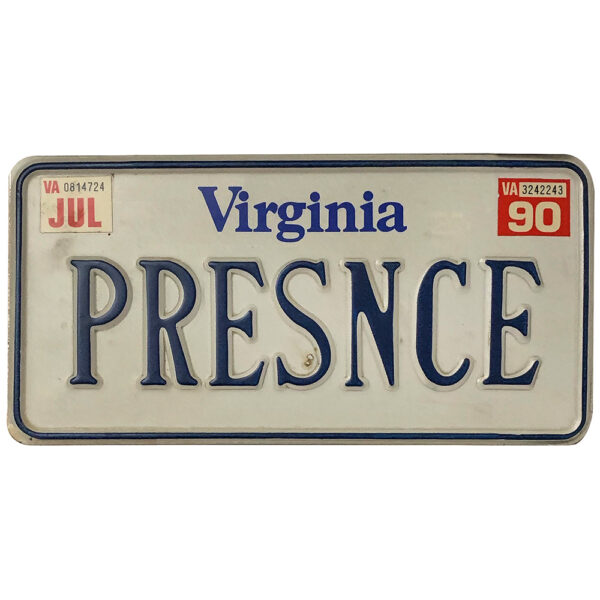 License Plate, Virginia