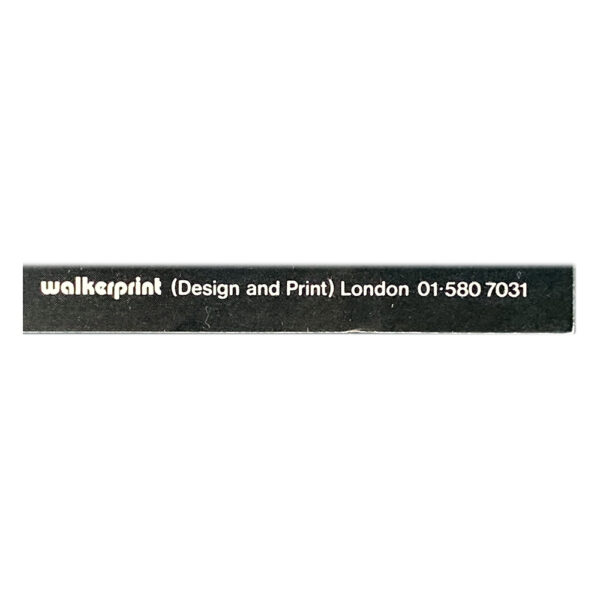 Poster (1977) <br>Walkerprint, promo (UK) - Image 2