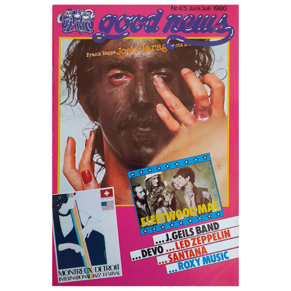 Concert Advertisement <br>1980.06.29 <br>Zurich, CH (Ad) - Image 2