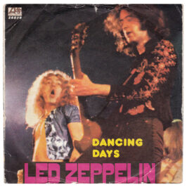 Single <br>Yugoslavia (ATL 26076) <br>Over The Hills and Far Away / Dancing Days (#2)