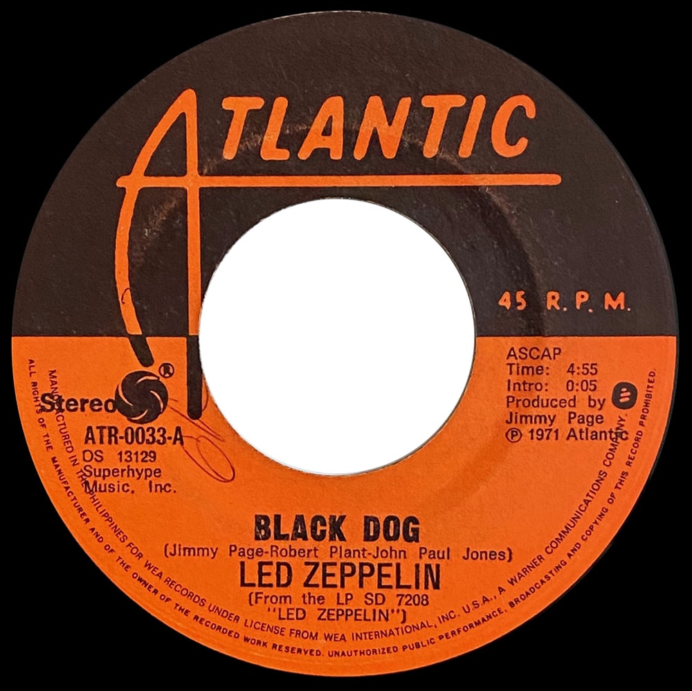 Single <br>Philippines (ATR-0033) <br>Black Dog / Misty Mountain Hop (#3)