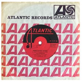Single <br>Australia (45-2777) <br>Immigrant Song / Hey, Hey, What Can I Do (Promo)