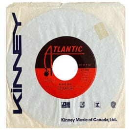 Single <br>Canada (AT-2849) <br>Black Dog / Misty Mountain Hop (#1)