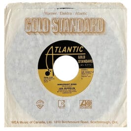 Single <br>Canada (GS 45847) <br>Immigrant Song / Hey, Hey What Can I Do (#2)