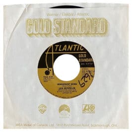 Single <br>Canada (GS 45847) <br>Immigrant Song / Hey, Hey What Can I Do (#4)