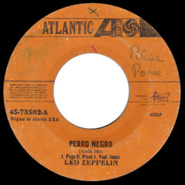 Single <br>Ecuador (45-73502) <br>Black Dog / Misty Mountain Hop (#2)