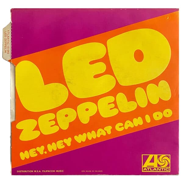 Single <br>France (10 093) <br>Immigrant Song / Hey, Hey What Can I Do - Image 2