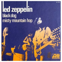 Single <br>France (10103) <br>Black Dog / Misty Mountain Hop (#3)