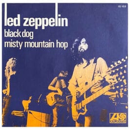 Single <br>France (10103) <br>Black Dog / Misty Mountain Hop (#4)