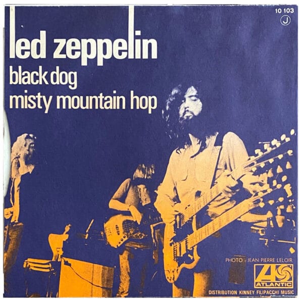 Single <br>France (10103) <br>Black Dog / Misty Mountain Hop (#4) - Image 2