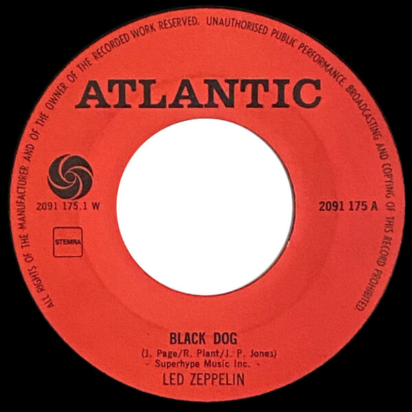 Single <br>Holland (2091 175) <br>Black Dog / Misty Mountain Hop (#2) - Image 3