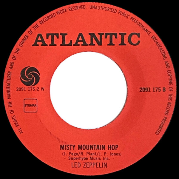 Single <br>Holland (2091 175) <br>Black Dog / Misty Mountain Hop (#2) - Image 4