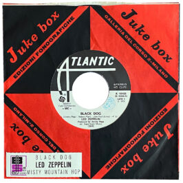 Single <br>Italy (K 10103) <br>Black Dog / Misty Mountain Hop (Promo #2)