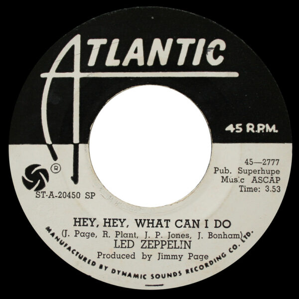 Single <br>Jamaica (45-2777) <br>Immigrant Song / Hey, Hey, What Can I Do - Image 2