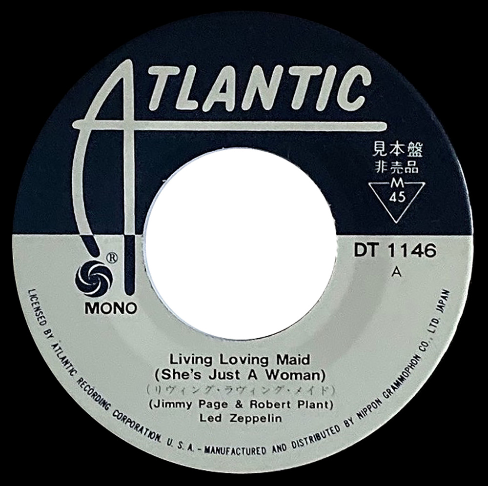 Single <br>Japan (DT-1146) <br>Living Loving Maid / Bring It On Home (Promo) - Image 3