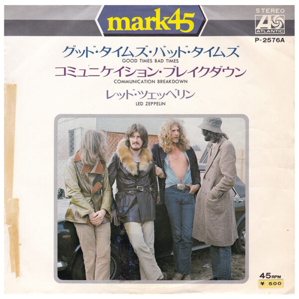 Single <br>Japan (P-2576A) <br>Good Times Bad Times / Communication Breakdown (#3)