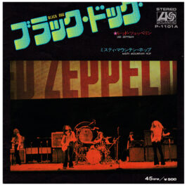 Single <br>Japan (P-1101A) <br>Black Dog / Misty Mountain Hop (#2)