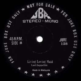 Single <br>Malaysia (JBRE128) <br>Born to Die / Living Loving Maid (Promo)