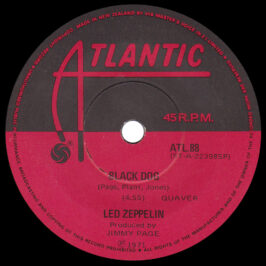 Single <br>New Zealand (ATL.88) <br>Black Dog / Misty Mountain Hop (#3)