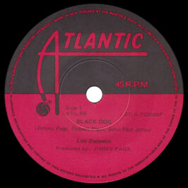 Single <br>New Zealand (ATL.88) <br>Black Dog / Misty Mountain Hop (#4)