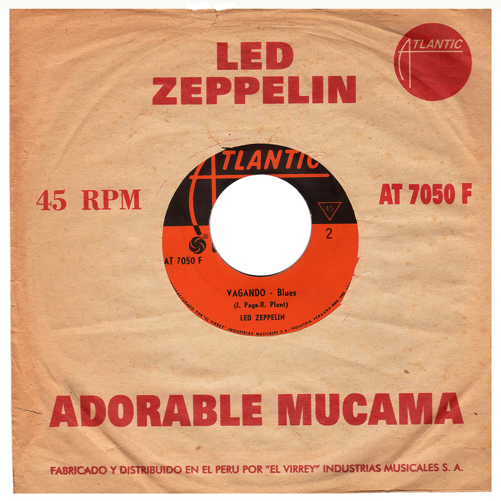 Single <br>Peru (AT 7050 F) <br>Living Loving Maid / Ramble On (#2) - Image 4