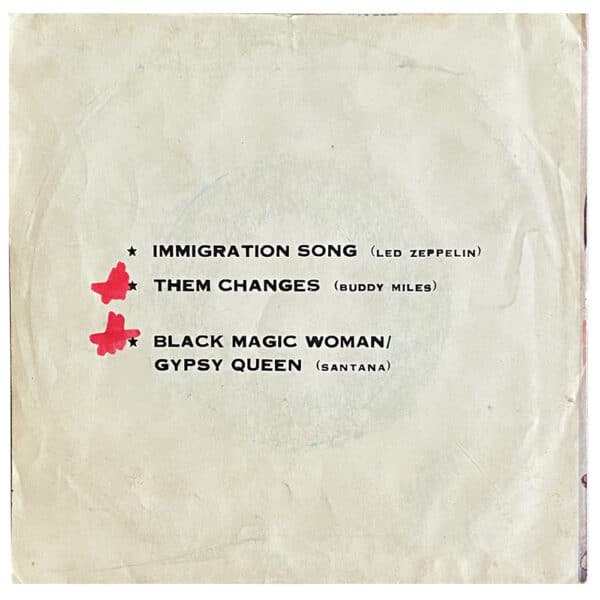 Single <br>Thailand (TK-450) <br>Immigrant Song / Them Changes / Black Magic Woman (#1) - Image 2