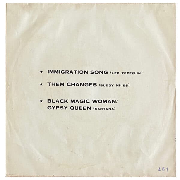 Single <br>Thailand (TK-450) <br>Immigrant Song / Them Changes / Black Magic Woman (#3) - Image 2