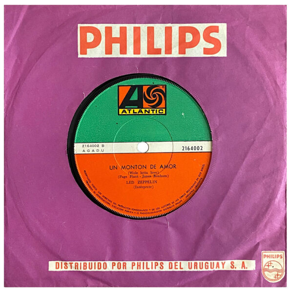Single <br>Uruguay (2164002) <br>Living Loving Maid / Whole Lotta Love (#1) - Image 2