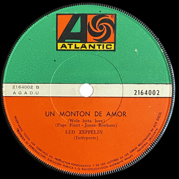 Single <br>Uruguay (2164002) <br>Living Loving Maid / Whole Lotta Love (#1) - Image 4