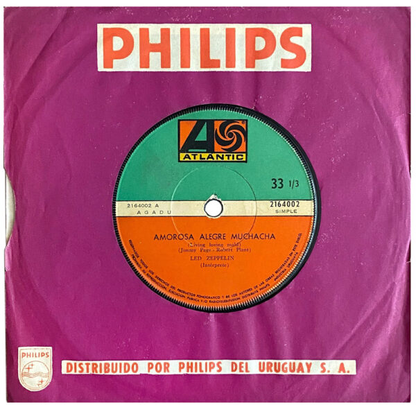 Single <br>Uruguay (2164002) <br>Living Loving Maid / Whole Lotta Love (#2)