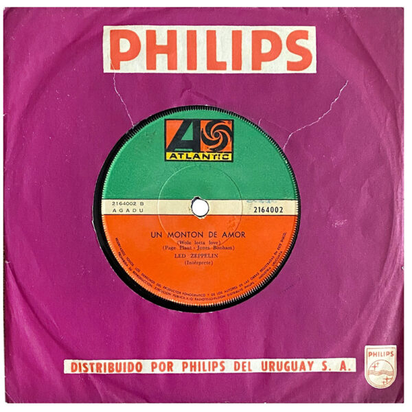 Single <br>Uruguay (2164002) <br>Living Loving Maid / Whole Lotta Love (#2) - Image 2