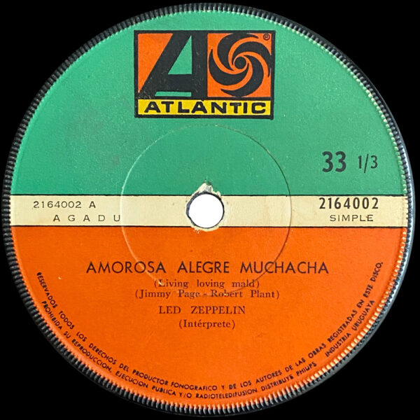 Single <br>Uruguay (2164002) <br>Living Loving Maid / Whole Lotta Love (#2) - Image 3