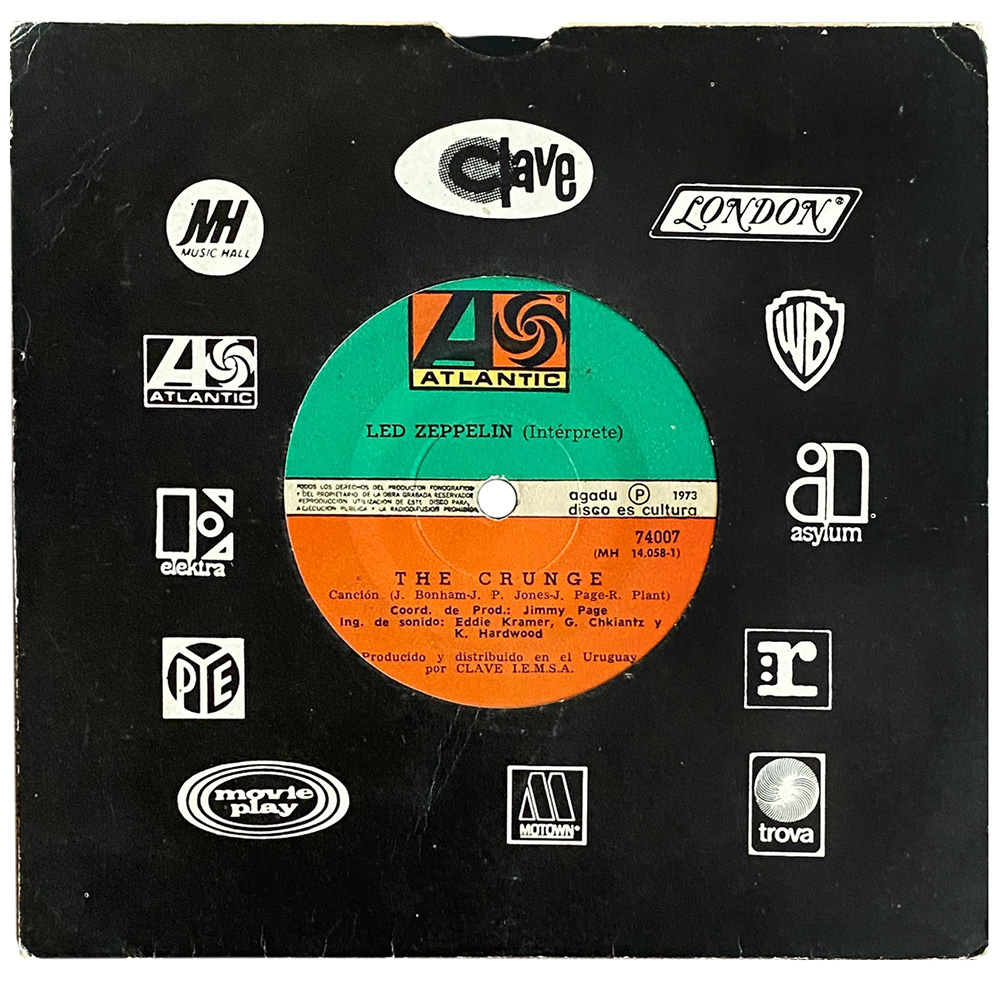 Single <br>Uruguay (74007) <br>The Crunge / D'yer Mak'er