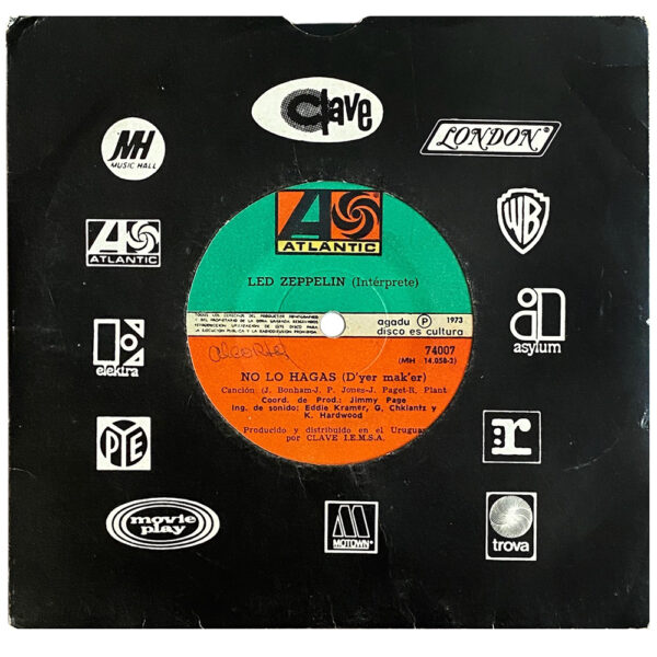 Single <br>Uruguay (74007) <br>The Crunge / D'yer Mak'er - Image 2