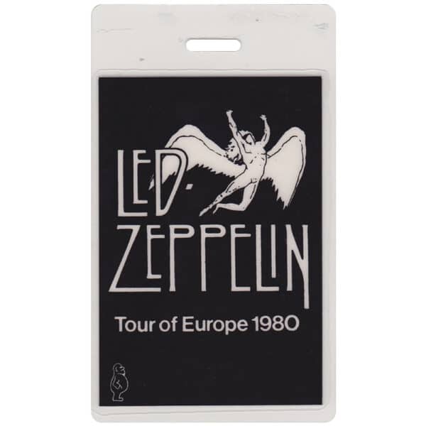 Concert Pass <br>1980 <br>Laminated, Black