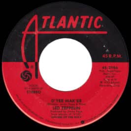 Single <br>Israel (45-2986) <br>D'yer Mak'er / The Crunge (Promo #1)