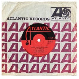 Single <br>Australia (45-2970) <br>Over The Hills and Far Away / Dancing Days