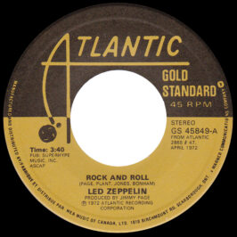 Single <br>Canada (GS 45849) <br>Rock and Roll / Four Sticks (#1)