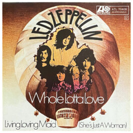 Single <br>Germany (ATL. 70.409) <br>Whole Lotta Love / Living Loving Maid (#2)
