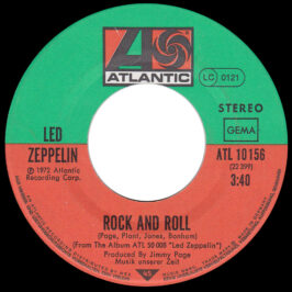 Single <br>Germany (ATL 10156) <br>Rock and Roll / Four Sticks (#6)