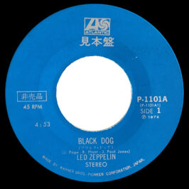 Single <br>Japan (P-1101A) <br>Black Dog / Chotto Matte Kudasai (Promo)