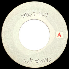 Single <br>Japan (N/A) <br>Black Dog / Angie (Acetate)