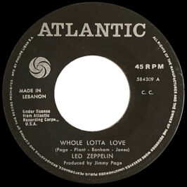 Single <br>Lebanon (584309) <br>Whole Lotta Love / Living Loving Maid